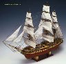 USS CONSTITUTION INCLUDING SAILS 1/82