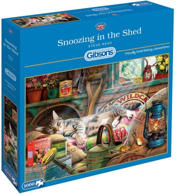 SNOOZING IN THE SHED 1000 PCS
