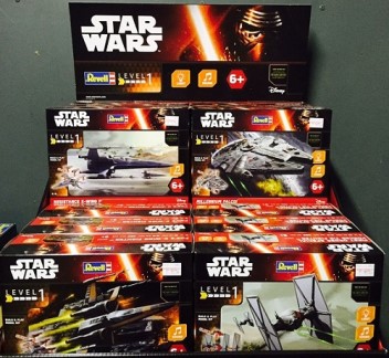 DISPLAY STAR WARS 2015 BUILD AND PLAY "THE FORCE A